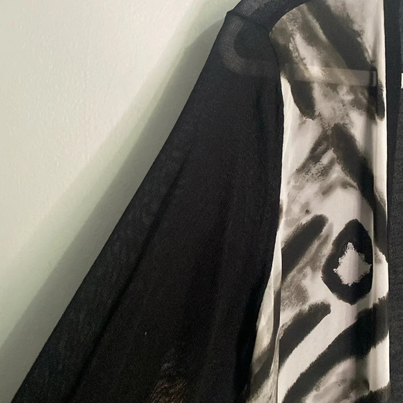 Chicos Sheer Cardigan Size Large - Picture 6 of 6